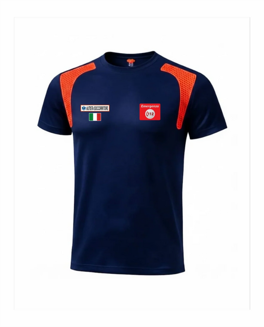 D05 T-shirt ESO blu scuro 112
