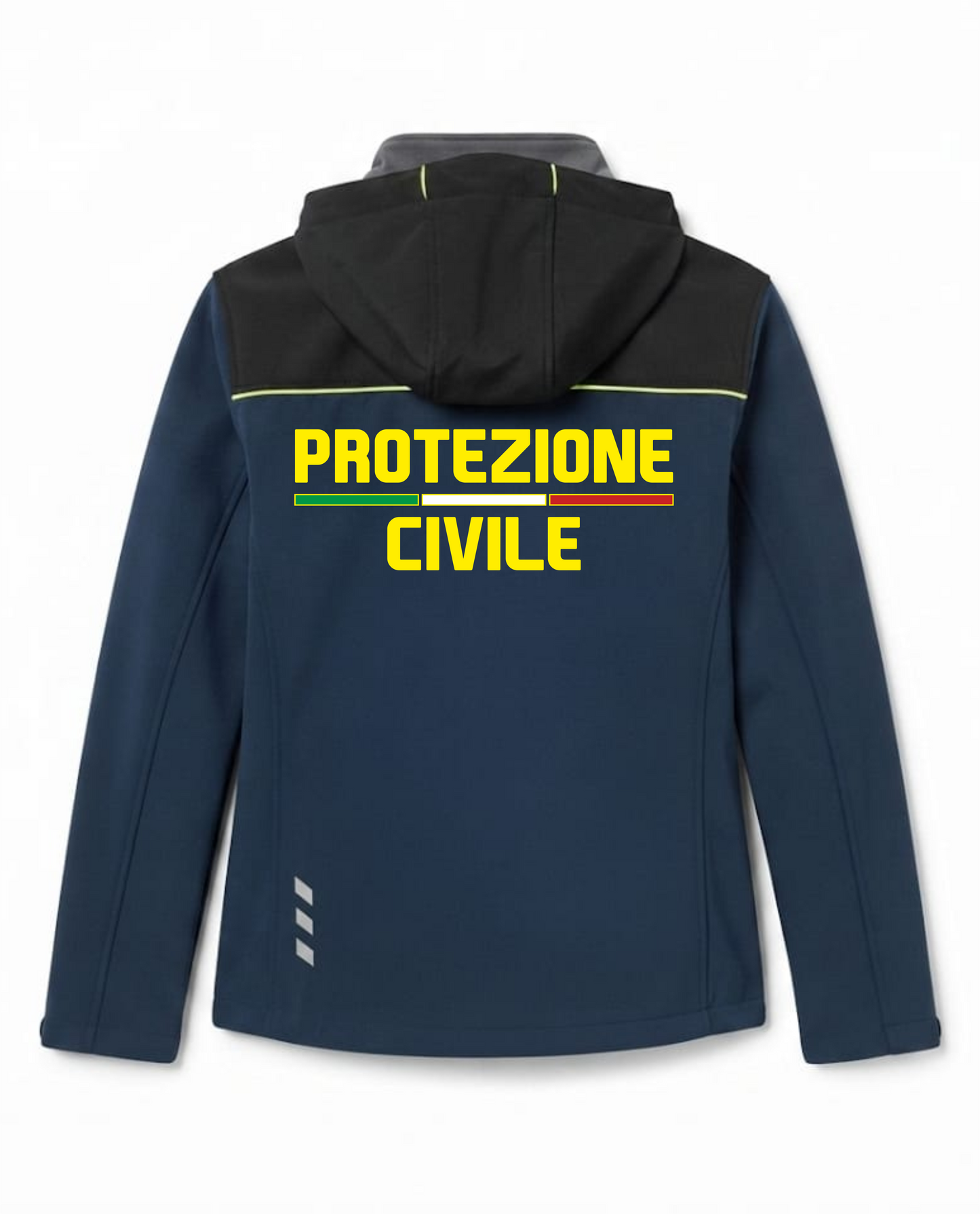 Giacca Tecnica RJC2 Softshell con cappuccio della Protezione Civile