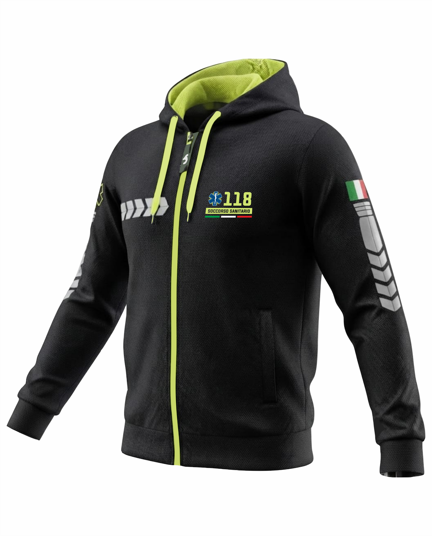 Felpa PREDATOR del 118 in alta visibilità