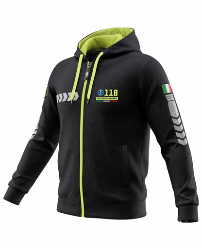 Felpa PREDATOR del 118 in alta visibilità