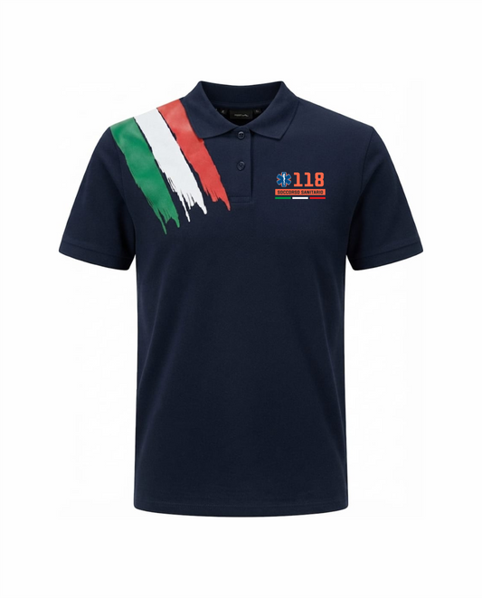 Polo ITA blu scuro 118