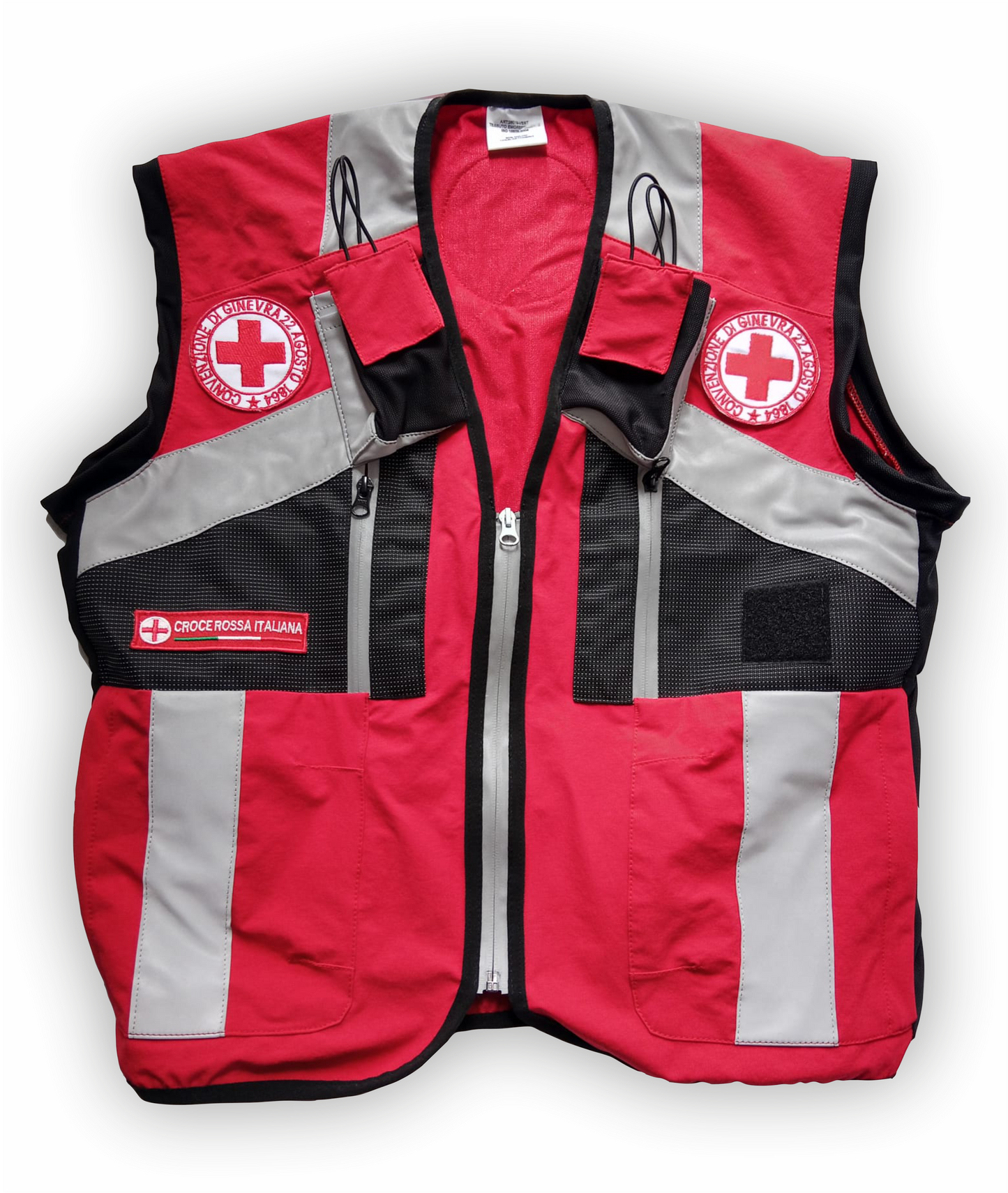 Gilet alta visibilità Croce Rossa Italiana