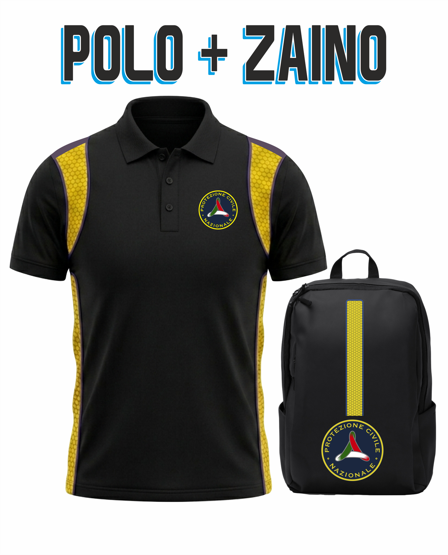 Polo + Zaino Protezione Civile