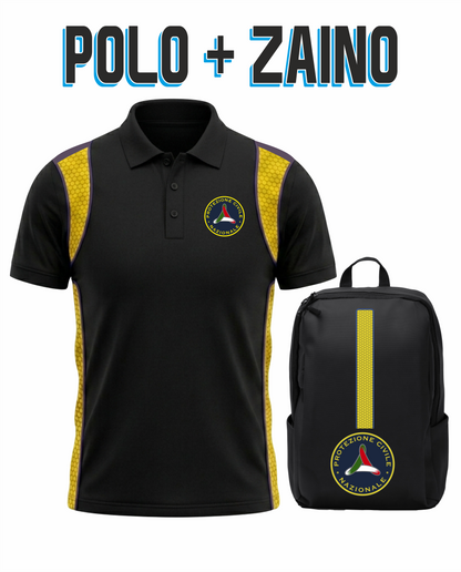Polo + Zaino Protezione Civile