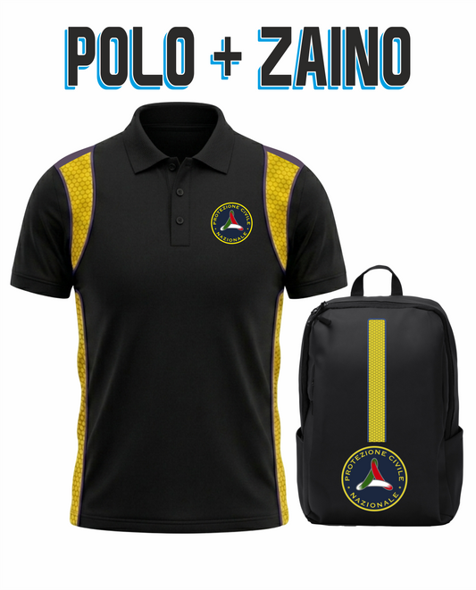 Polo + Zaino Protezione Civile