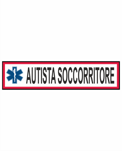 Toppa personalizzabile con velcro