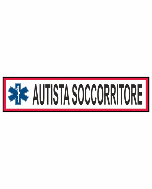 Toppa personalizzabile con velcro