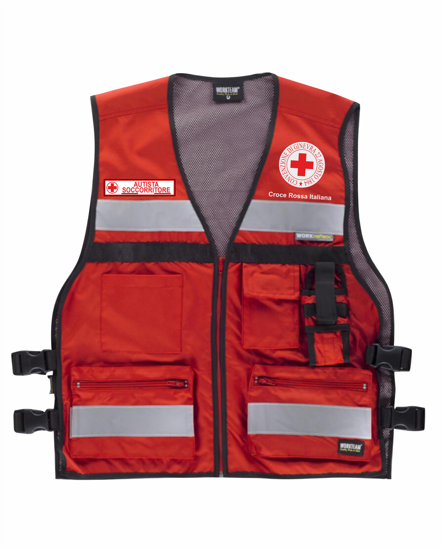 Gilet Operativo Alta visibilità C.R.I.