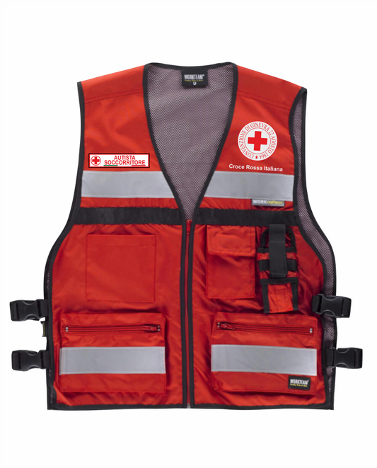 Gilet Operativo Alta visibilità C.R.I.