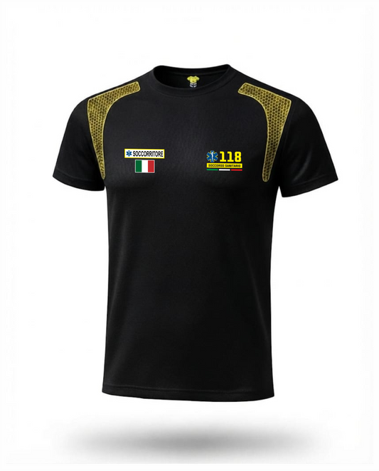 T-shirt ESO nera 118