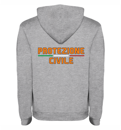 Felpa con cappuccio della PROTEZIONE CIVILE