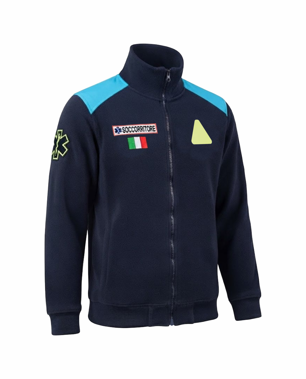 B74 Felpa blu Misericordie SoccorriStore