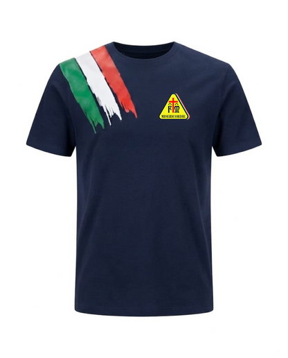 T-shirt ITA blu scuro Misericordie