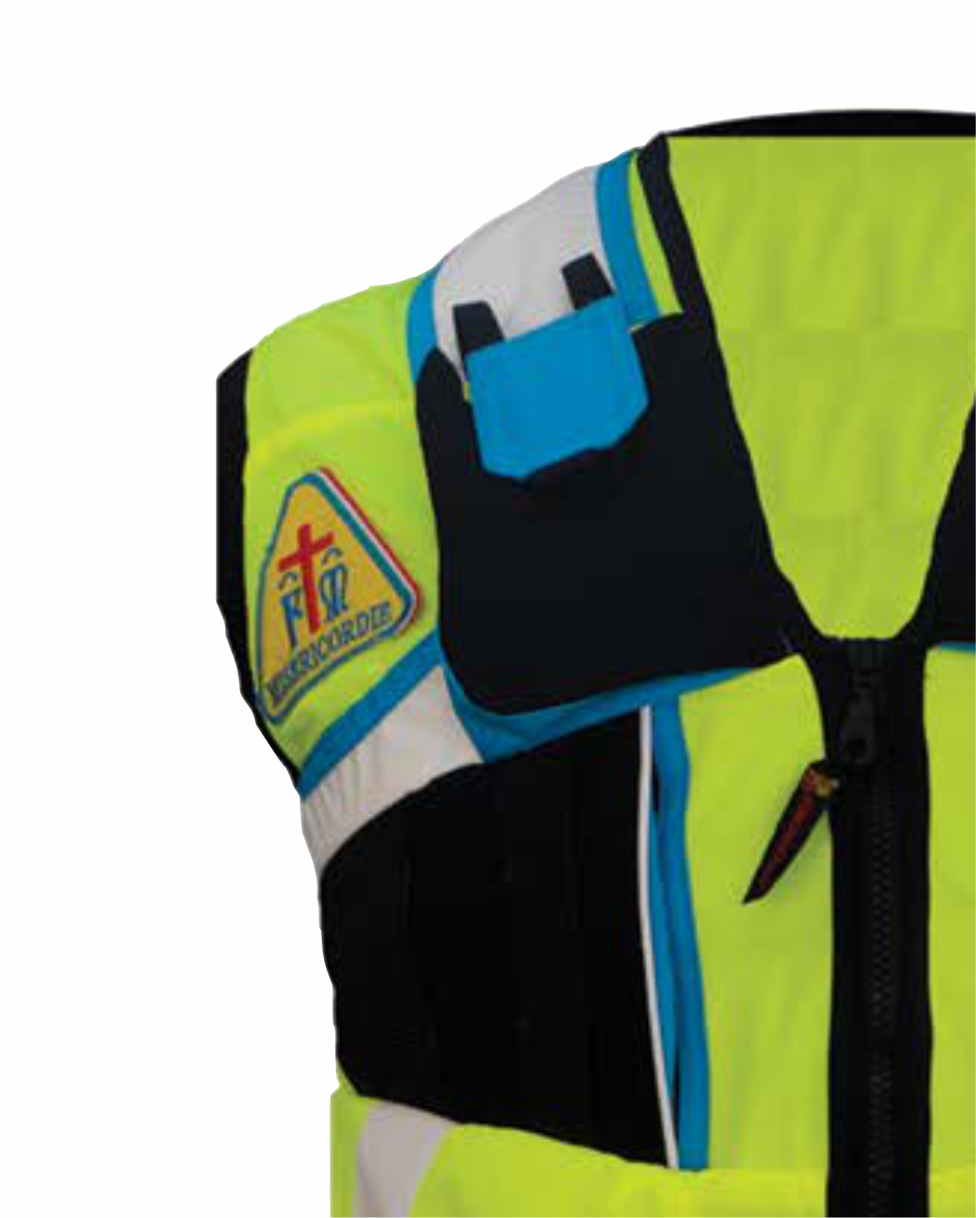 Gilet GILTEC POWER MIS Misericordie D'Italia alta visibilità rifrangente