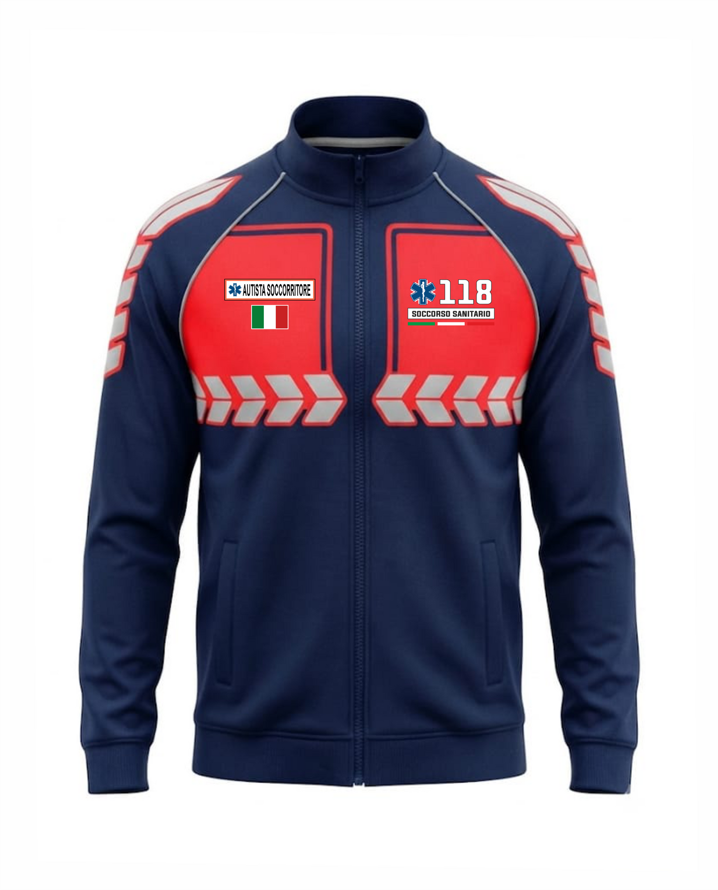 Giacchetta blu scuro Alta Visibilità JACKET 118
