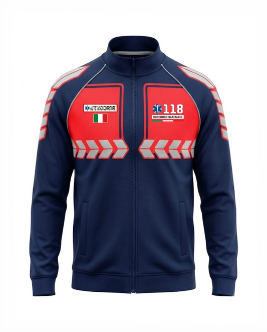 Giacchetta blu scuro Alta Visibilità JACKET 118