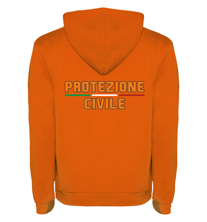 Felpa con cappuccio della PROTEZIONE CIVILE